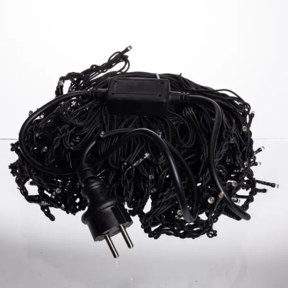 Garlando Вулична гірлянда Бахрома 20 м 335 LED чорний провід Жовтий 20MBY Коломия