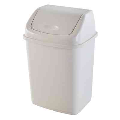 Контейнер для сміття Алеана Біла троянда 5 л (алн 122061/біла роза) Вінниця