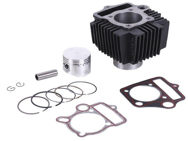 Поршнева (ЦПГ) 52 мм на двигун 110СС мопеда Актив/Дельта/Альфа, к-т: 12 Мукачево - фото 2