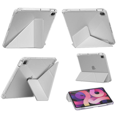 Чохол до планшета BeCover Ultra Slim Origami Transparent Apple iPad Mini 7 2024 Gray (712935) Вінниця - фото 5