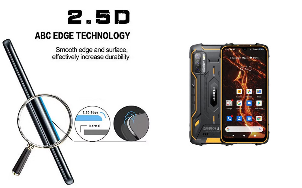 Защитное стекло ArmorGlass для Cubot KingKong 5, 5 Pro – устойчивое к царапинам и ударам Киев - изображение 2