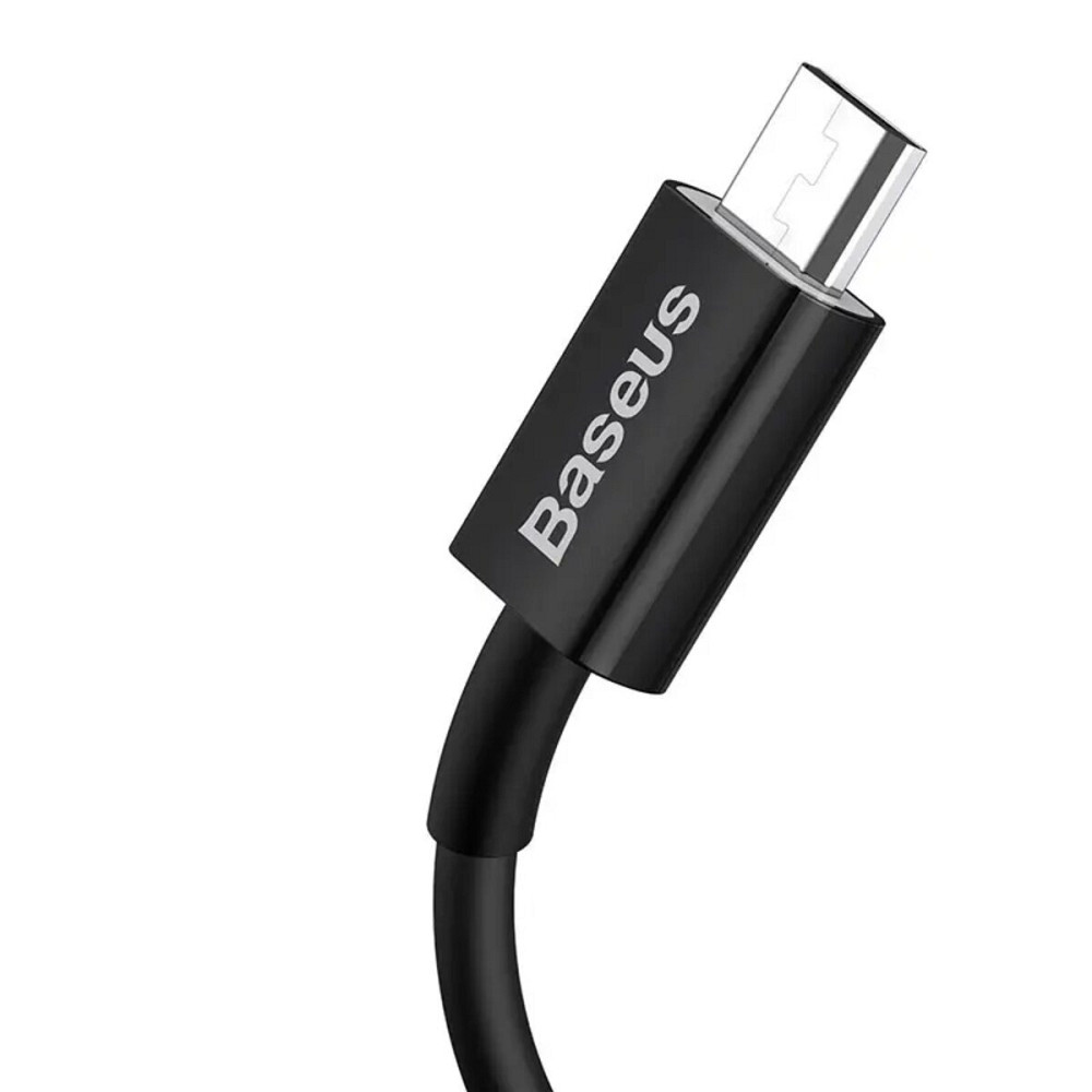 Кабель Baseus Superior Series Fast Charging Data Cable USB to Micro 2A 2m Black Киев - изображение 3