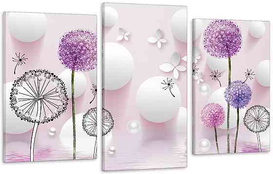 Модульная картина в гостиную / спальню Кульки  Art-609_3 100x150 см Киев