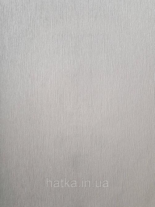 Обои виниловые на флизелиновой основе Rasch Incanto 1.06х10 однотонные тонкая полоска с глянцем белые молочные Киев - изображение 1