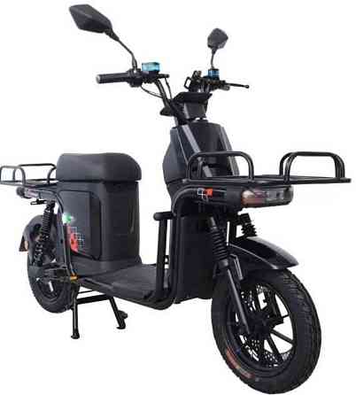 Электроскутер Crosser SUPER MAX (1200W 60V/30Ah LifePo4) Литой-Черный. Харьков