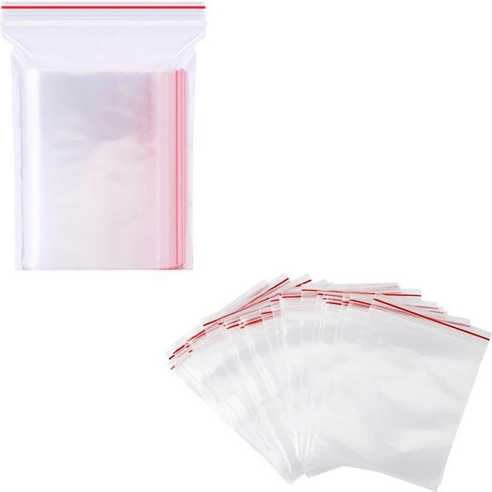 Пакети із замком Zip-Lock ZL-12_17 розмір 12х17 см 100 штук Вінниця - фото 1