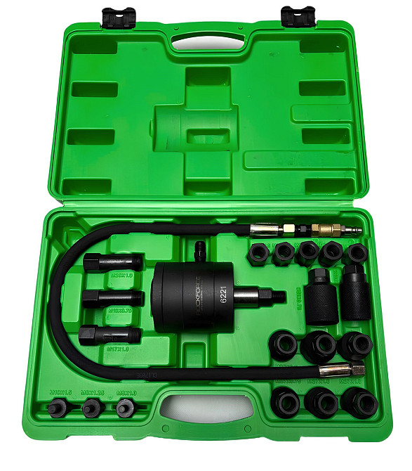 Набор пневматический съемников дизельных форсунок 21пр. Rockforce RF-6221 Одесса - изображение 1