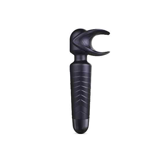 Мастурбатор-вібромасажер Manwan MAN.WAND EVO Black Plum, чудово для пар, вібромінет Sex Aura Київ