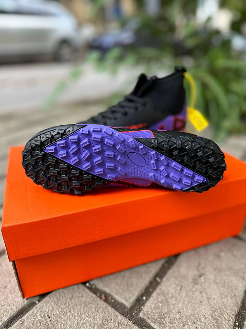 Детские футбольные сороконожки  33 34 35 36 37 38 39 40 41 42 43 44 45 Caroc Feezoom Air White/Red TF Львов - изображение 7