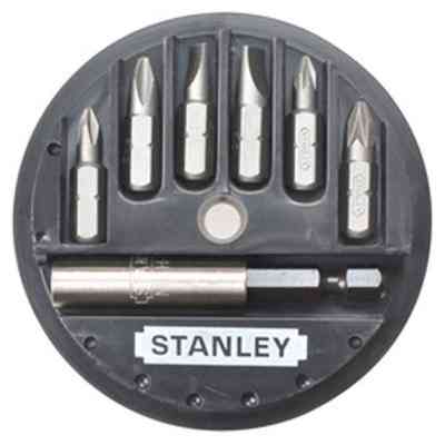Набор бит Stanley биты Sl, Ph, Pz 7шт. + магнитный держатель (1-68-737) Винница