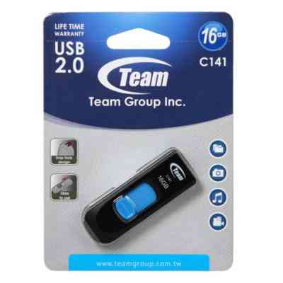 USB флеш накопитель Team 16GB C141 Blue USB 2.0 (TC14116GL01) Винница