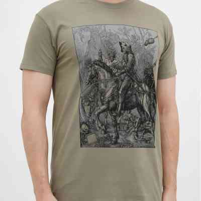 Футболка Sol's Imperial Knight Death and the Devil хакі S (11500268/394S) Винница