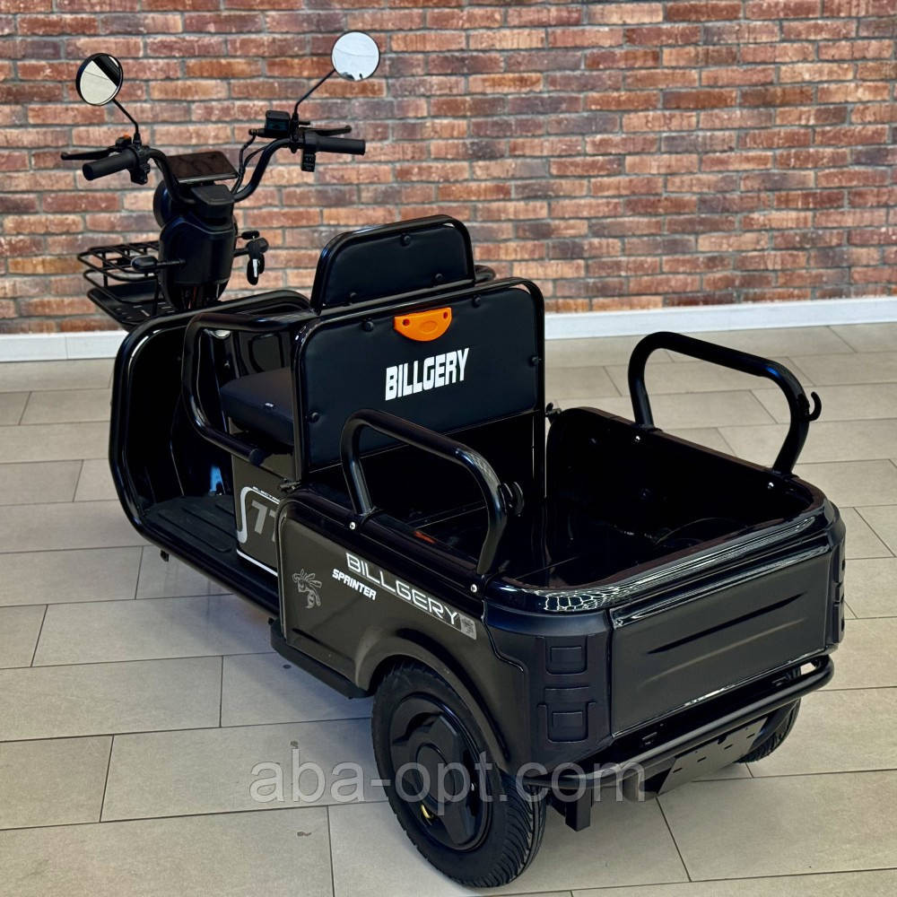Електричний трицикл з кузовом SOK X3 МАХ 2000W-72V-28Ah Шини:10"/10" купити дешево Україна Одеса - фото 4
