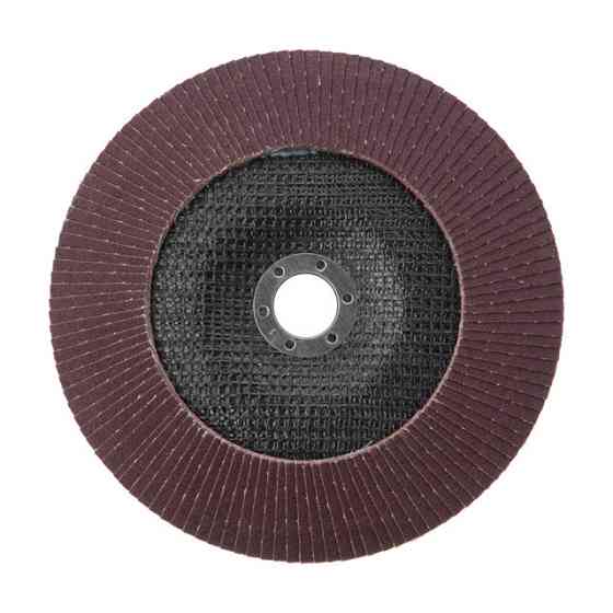 Диск шліфувальний пелюстковий, 180×22 мм, зерно K150, 7000 об/хв INTERTOOL BT-0235 Київ