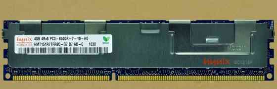 Модуль пам'яті HYNIX 4 ГБ PC3-8500R DDR3-1066 ECC 4RX8 CL7 (HMT151R7TFR8C-G7) Дніпро