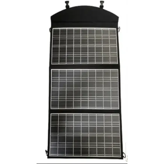 Портативная складная солнечная батарея 45W с USB/DC выходами для зарядки устройств в дороге и походе Киев