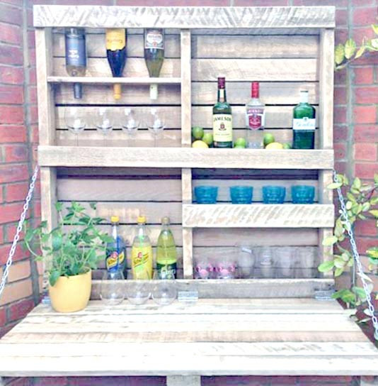 Настенный бар 