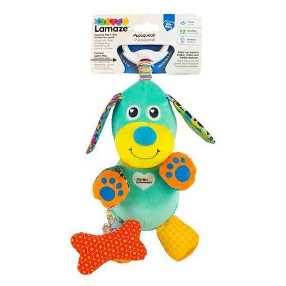 Мягкая игрушка-подвеска Lamaze Собачка со звуком (L27023) Харьков