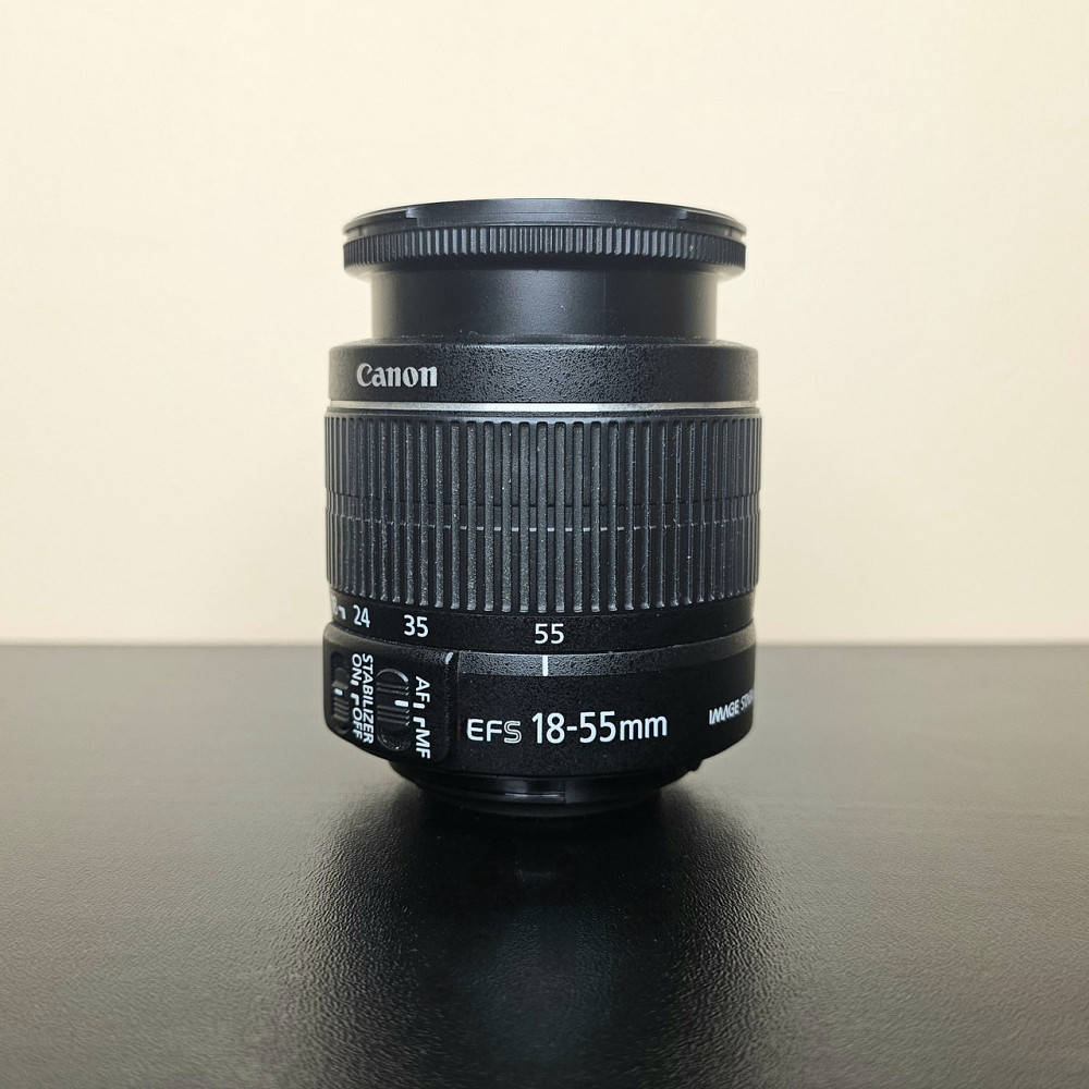 Об'єктив Canon EF-S 18-55 мм Клевань - фото 1
