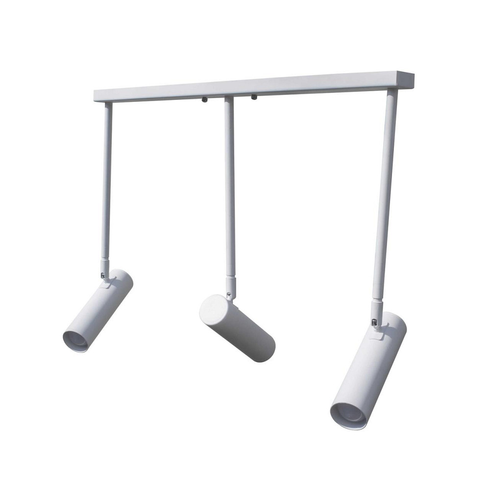 Світильник на планці з поворотними плафонами 3-Е27 Telescope NL 1730-3 W Київ - фото 1