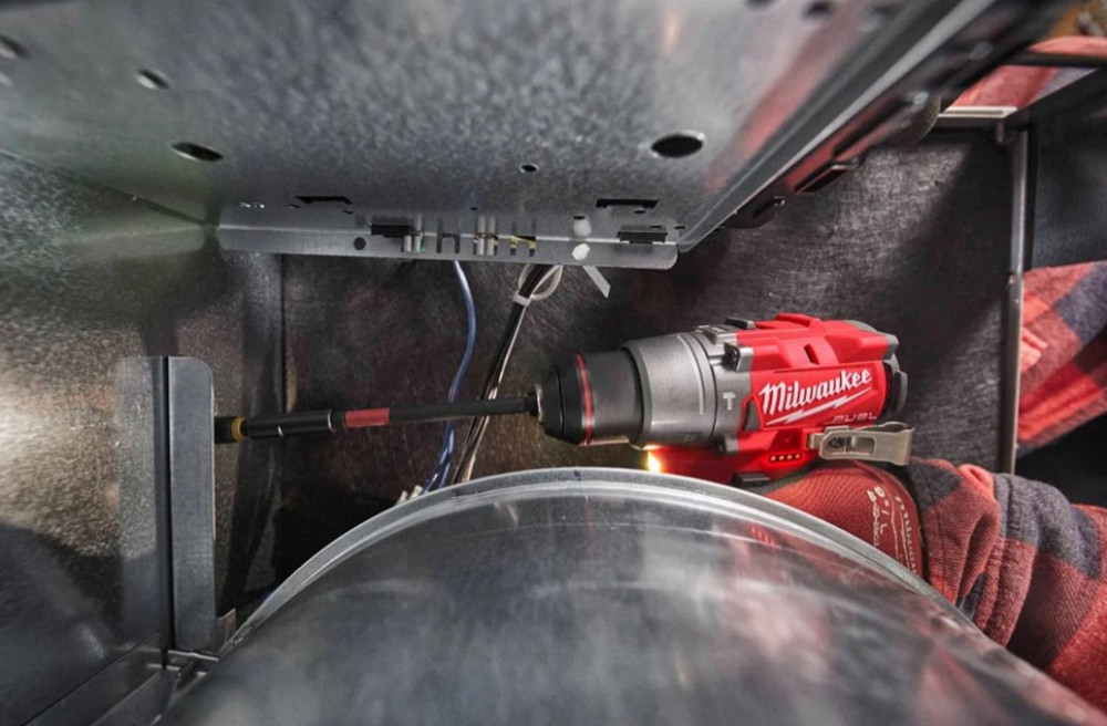 Дриль-шуруповерт з ударом акумуляторний безщітковий MILWAUKEE, M12 FPD2-602X, 45Нм (зарядний пристрій С12 С, 2 акумулятори М12 В Одеса - фото 9