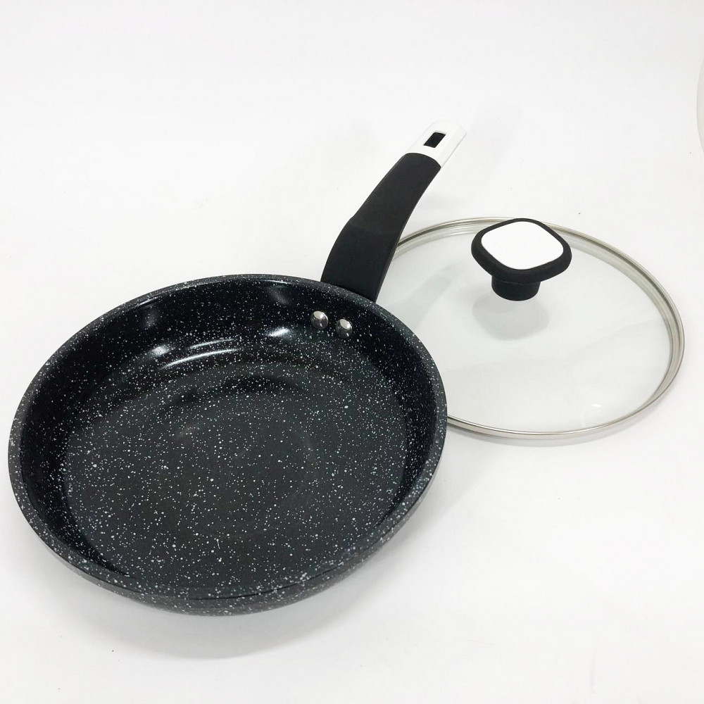 Сковорода зручна для приготування UNIQUE, Сковорода з легкого алюмінію Зручна у використанні NO-75 Львів - фото 1