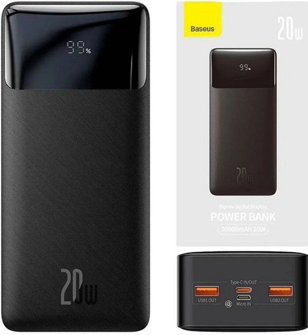 Power Bank  Baseus 30/20 Киев - изображение 2