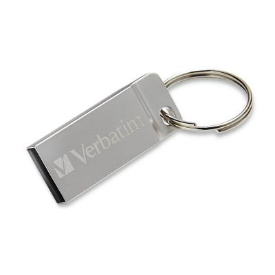 USB флеш накопичувач Verbatim 64GB Metal Executive Silver USB 2.0 (98750) Вінниця - фото 3