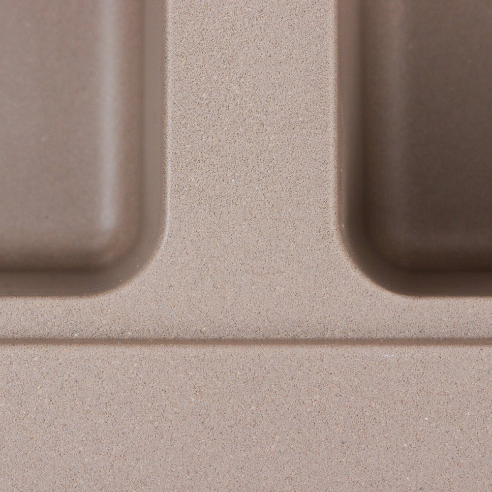 PLATINUM Гранітна мийка для кухні Platinum 7850 HARMONY матова Дюна Київ - фото 8