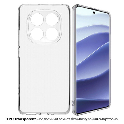 Чехол для мобильного телефона BeCover Poco X7 Transparent (713778) Винница - изображение 2