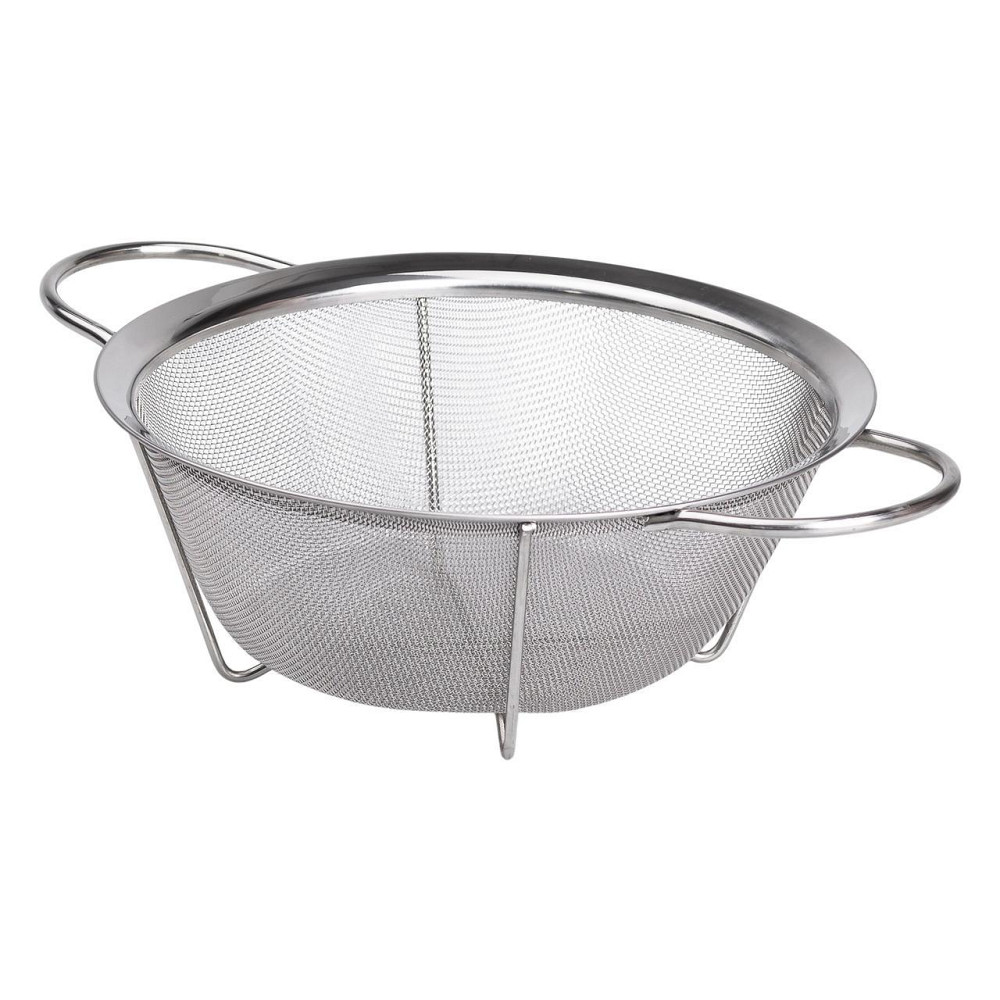 Дуршлаг с двумя ручками 25 см мелкоячеистая сетка из нержавеющей стали HP-19-2-25CM Киев - изображение 2