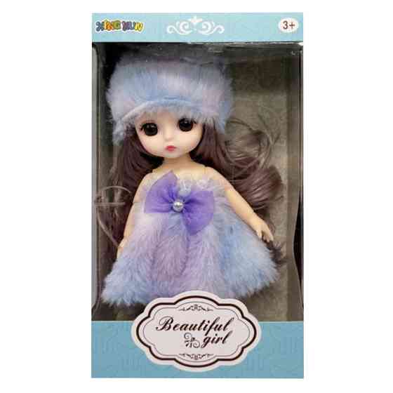 Детская игровая кукла 1361-2 шарнирная, размер 15 см Винница