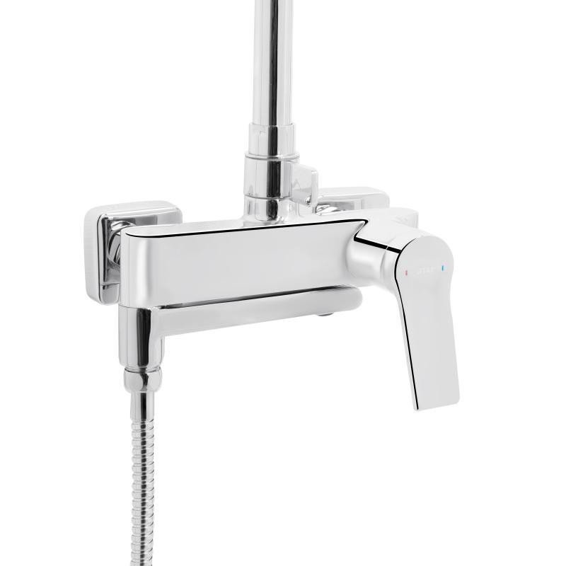 Душова система універсальна Qtap Arvin на три споживачі (з виливом) QTARV111CRM48643 Chrome Київ - фото 4