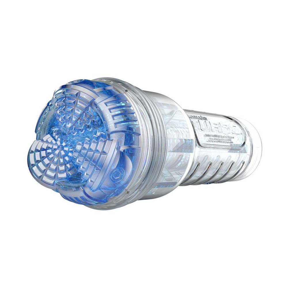 Мастурбатор Fleshlight Turbo Core Blue Ice, оральний секс (глибоке горло) Sex Aura Київ - фото 2