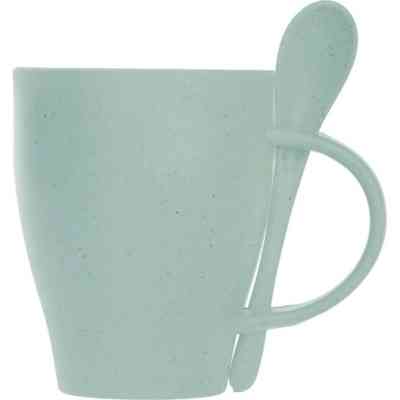 Чашка Voyager бамбукова 300 мл з ложкою зелений (V0847-10) Вінниця