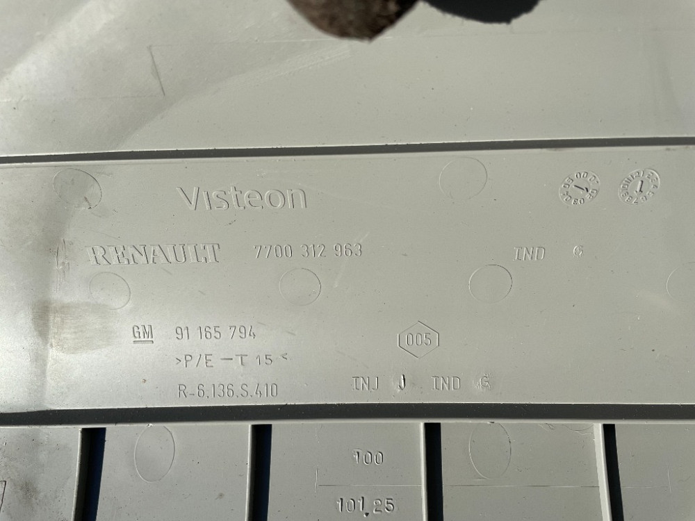 Накладка заглушка AirBag в торпедо Nissan Primastar 2001-2013 (7700312963) Ковель - изображение 4