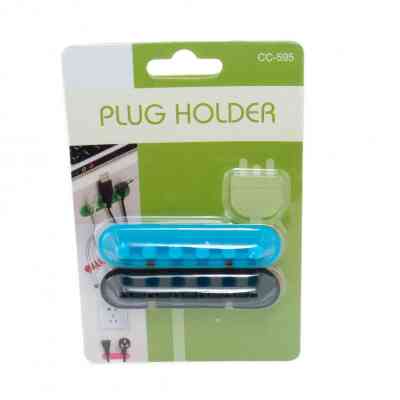 Держатель для кабеля Extradigital CC-595 Cable Clips, Black/Blue (KBC1725) Винница