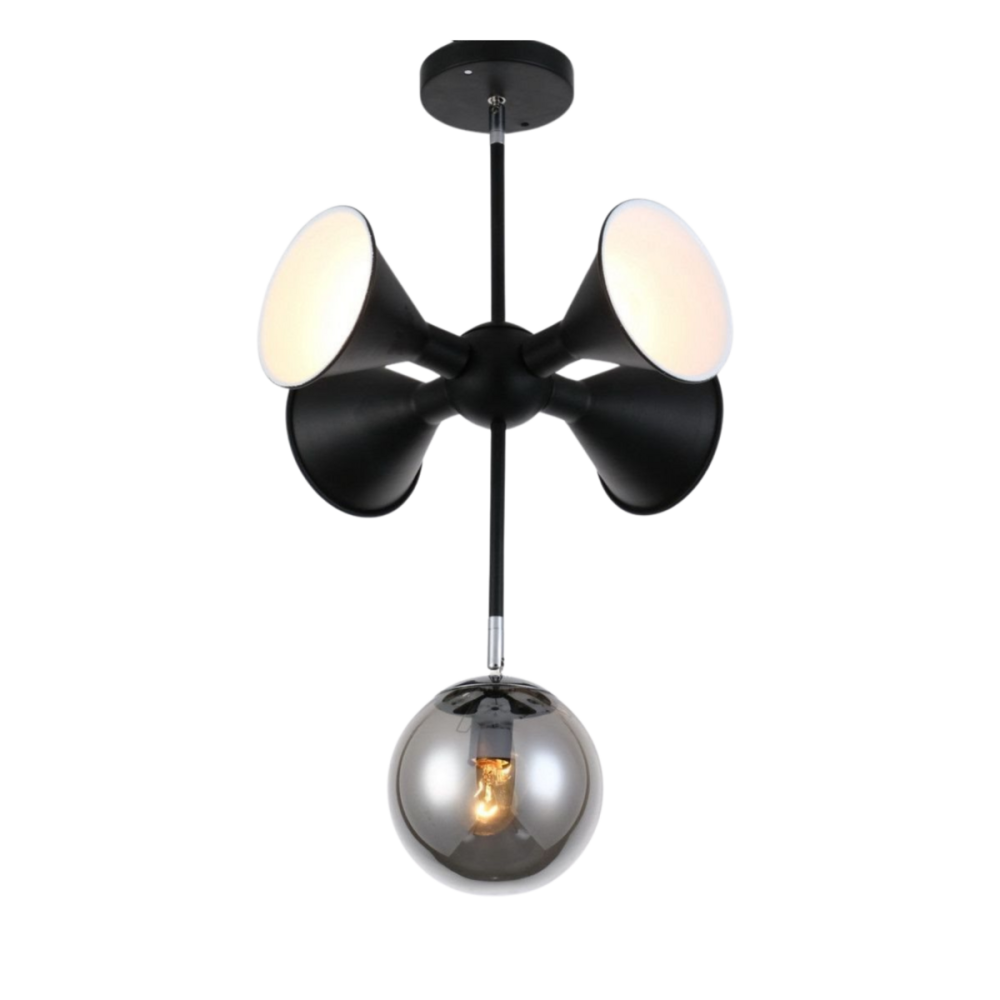 SIRIUS Люстра Sirius Д GH 10436-5 в стилі лофт на 5 плафонів Коломия - фото 6