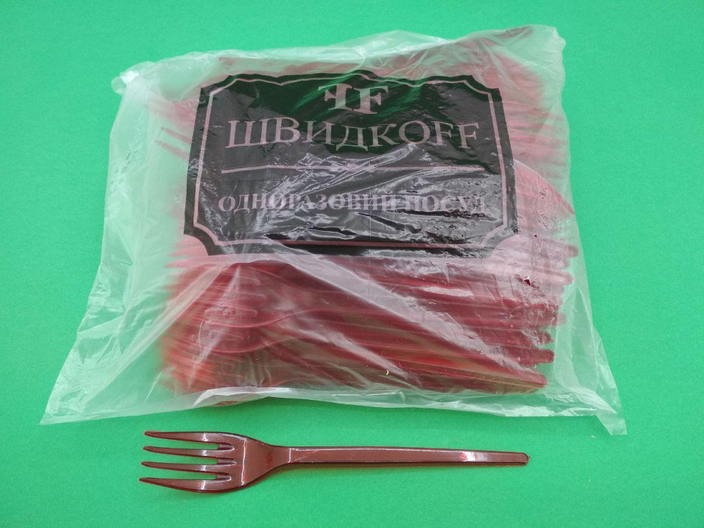 Качани щільні пластикові 100 шт Червоні Юніта Харків - фото 1