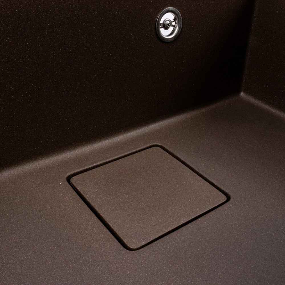 VALESO Гранітна мийка VALESO SHERLIT 6050 матова Темна скеля Киев - изображение 6