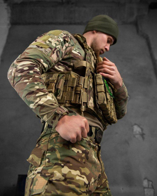 Тактична плитоноска з двома точками швидкого скидання Мультикам Asdag мультикам ОЛ2725 Одеса - фото 13