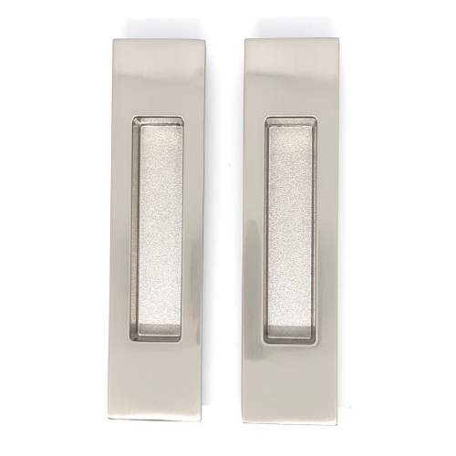 Ручка на розсувні двері прямокутна (пара) 7170 SN KEDR Житомир - фото 1