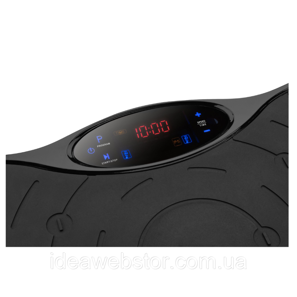 Віброплатформа Gymtek XP500 2D для дому з пультом керування й еспандерами вібротренажер для схуднення фітнесу масажу чорна Київ - фото 16
