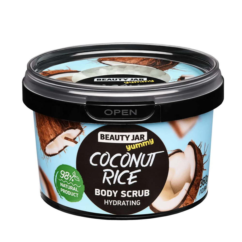 Скраб для тіла Кокосовий рис Yummy Beauty Jar 360 г Київ - фото 1