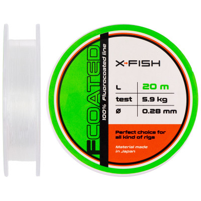 Флюорокарбон X-Fish FCoated 20m 0.28mm 5.9kg (1917.01.46) Винница - изображение 1