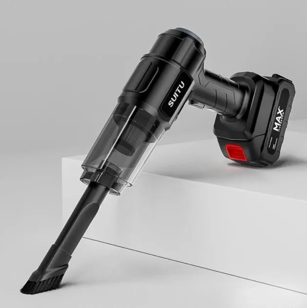 Багатофункціональний акумуляторний пилосос безповодний, 5 насадок, 1 АКБ, 60 хвилин роботи Одеса - фото 3