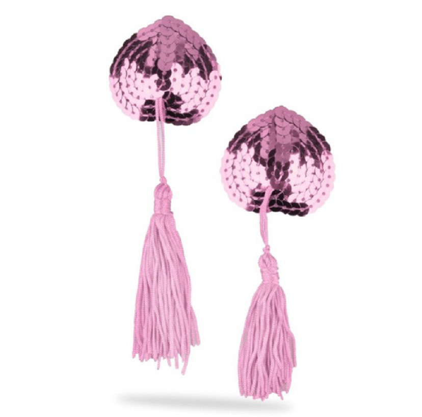 Стікіні з кісточками і паєтками one size рожевий Київ - фото 1