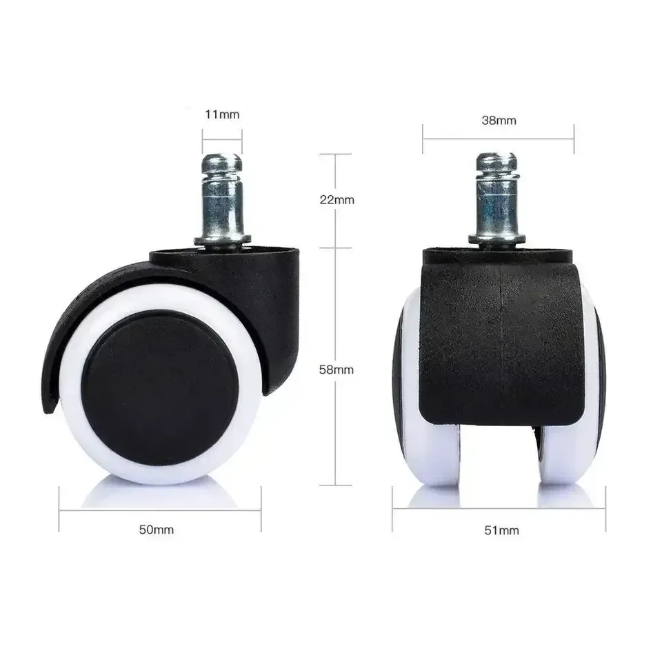 Колесо для стільця М10  (10мм) Київ - фото 4