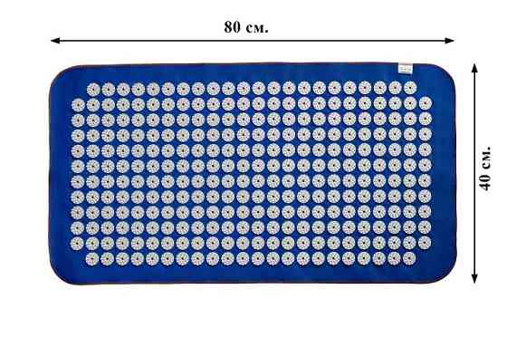 Аппликатор Кузнецова Коврик серия Eko-Max 284 – Массажный коврик 40x80 см с высокой остротой Ивано-Франковск