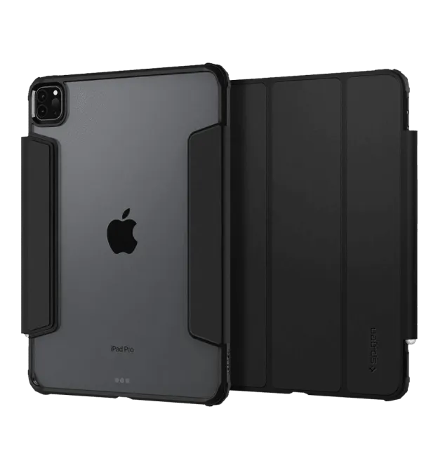 Фирменный защитный чехол-книжка Spigen Ultra Hybrid Pro для Apple iPad Pro 12.9 Black Днепр - изображение 2